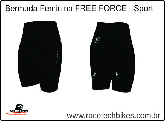 Bermuda FEMININA FREE FORCE Sport Comp