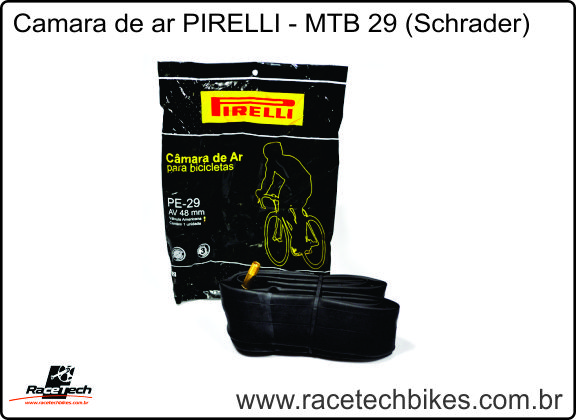 Cmara de Ar PIRELLI MTB (MTB-29'') - Schrader 48mm