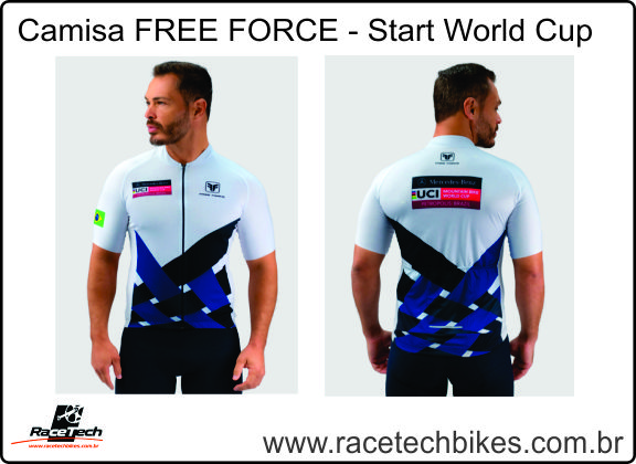 Camisa FREE FORCE Start MTB World Cup