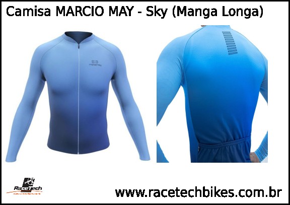 Camisa ML - MARCIO MAY Sport Sky