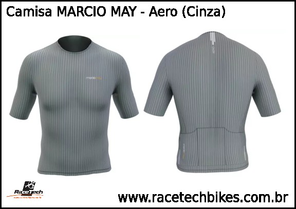 Camisa MARCIO MAY - Aero (Cinza)