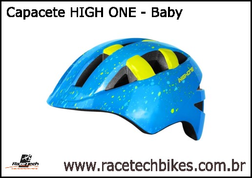 Capacete HIGH ONE - Infantil Baby (Azul Claro)
