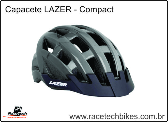 Capacete LAZER - Compact (Titanio)