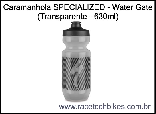 Caramanhola SPECIALIZED Purist WATERGATE - 620ml (Transparente)