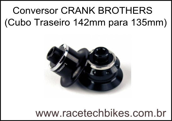 Conversor CRANK BROTHERS 142mm para 135mm