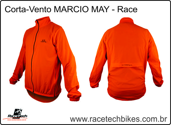 Corta-Vento MARCIO MAY - Race (Laranja Neon)