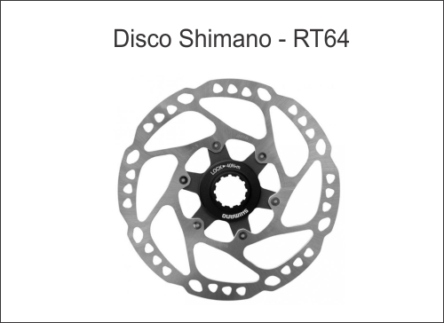 Disco Shimano - SLX / RT64 (180mm)