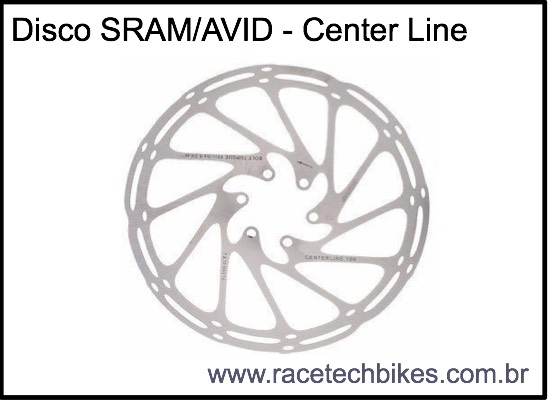 Disco SRAM - Center Line (160mm)