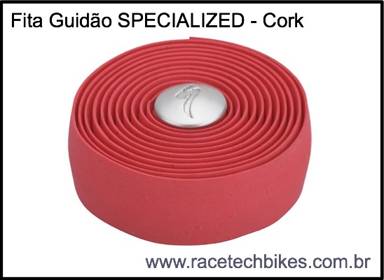 Fita para Guido SPECIALIZED - Cork (Vermelha)