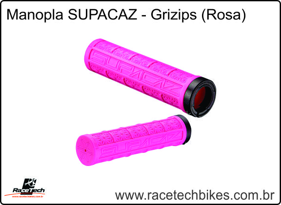 Manopla SUPACAZ - Grizip (MTB) Rosa