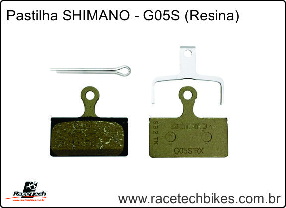 Pastilha Freio  disco - SHIMANO G05S