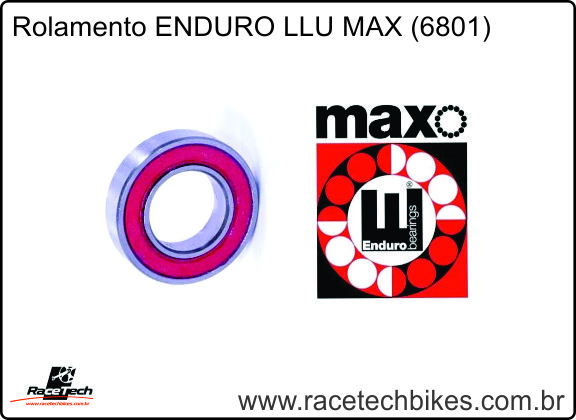 Rolamento ENDURO - 6801 LLU-MAX