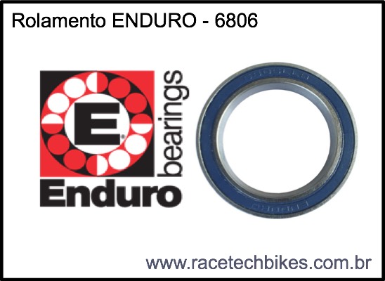 Rolamento ENDURO - 6806/29 DUB LLB-C3