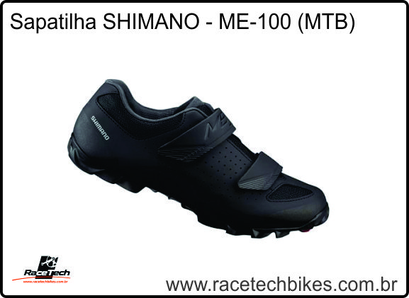 Sapatilha SHIMANO ME-100 MTB - Preta