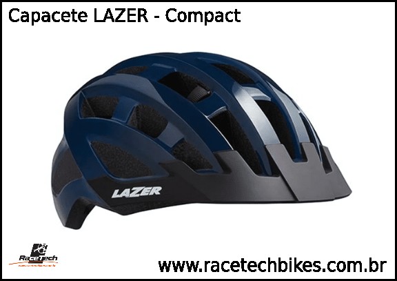 Capacete LAZER - Compact (Azul)