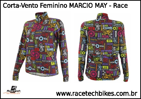 Corta-Vento MARCIO MAY Feminino - Race (Bike Works)